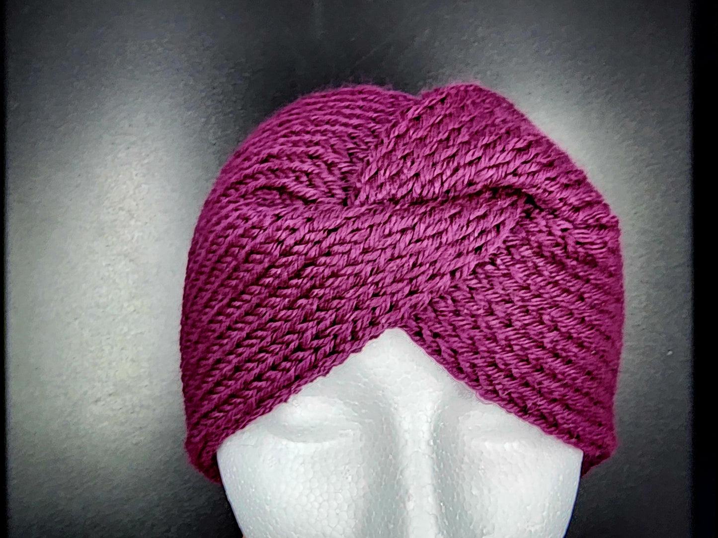 Berry Burgundy 5" Earwarmer