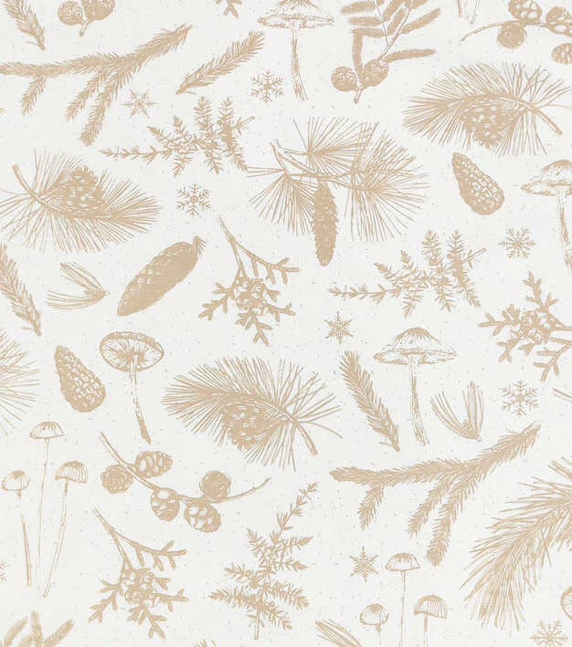 Mushrooms Reusable Flannel Paper Towels
