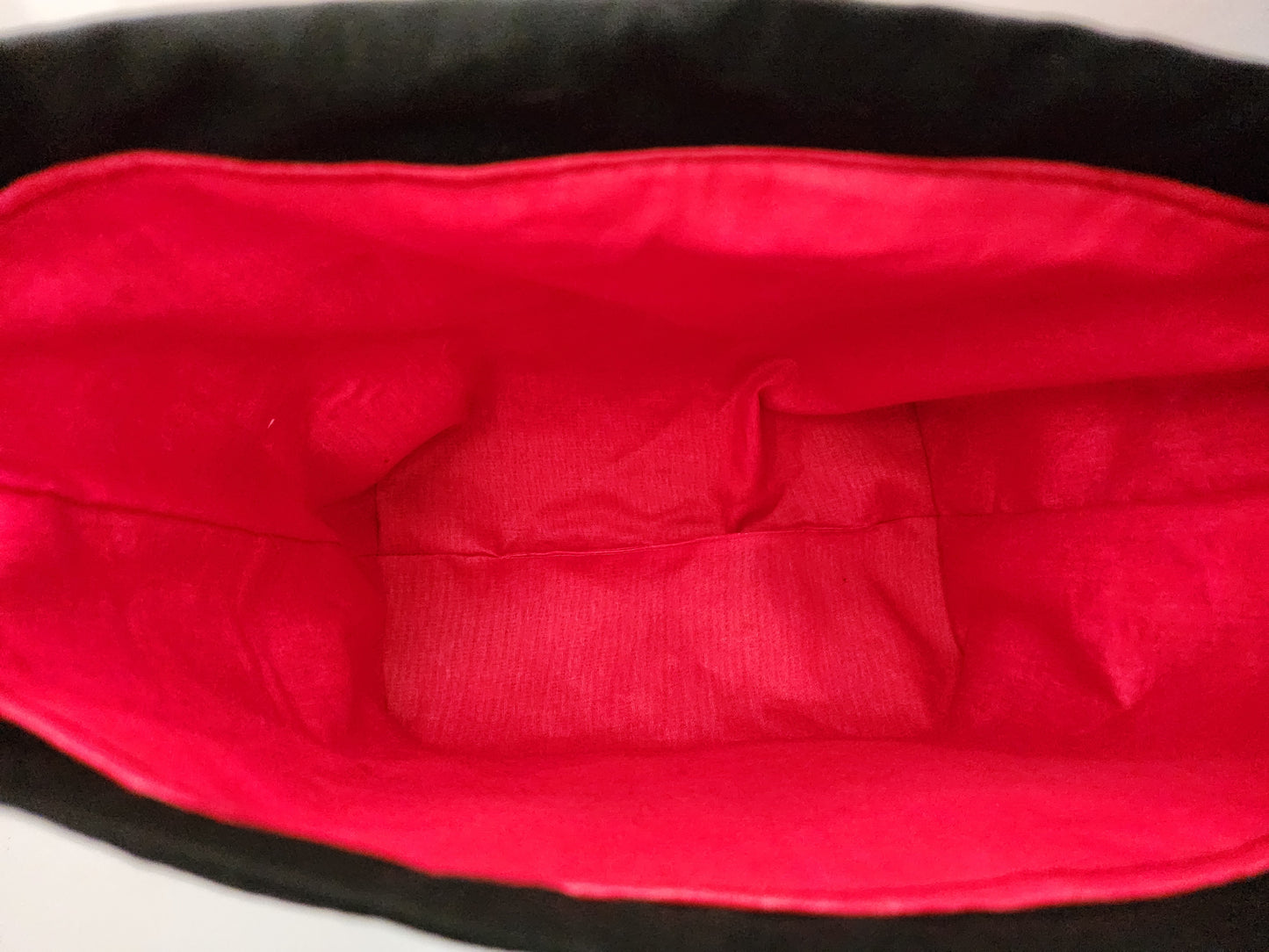 Large Dark Georgia Bulldogs Drawstring Project Bag