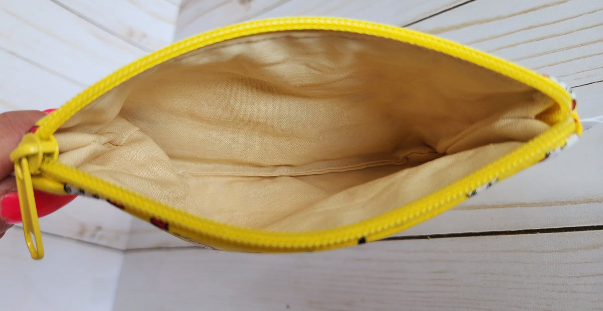 Drawn Chickens Notion Pouch / Wallet Pouch