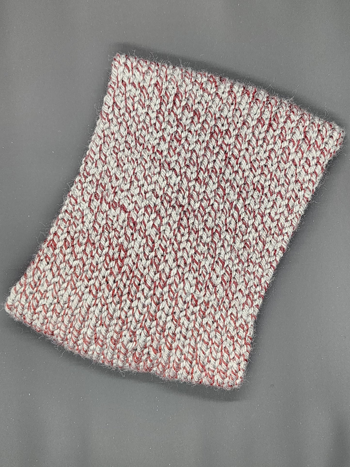 Gray Burgundy 5" Earwarmer