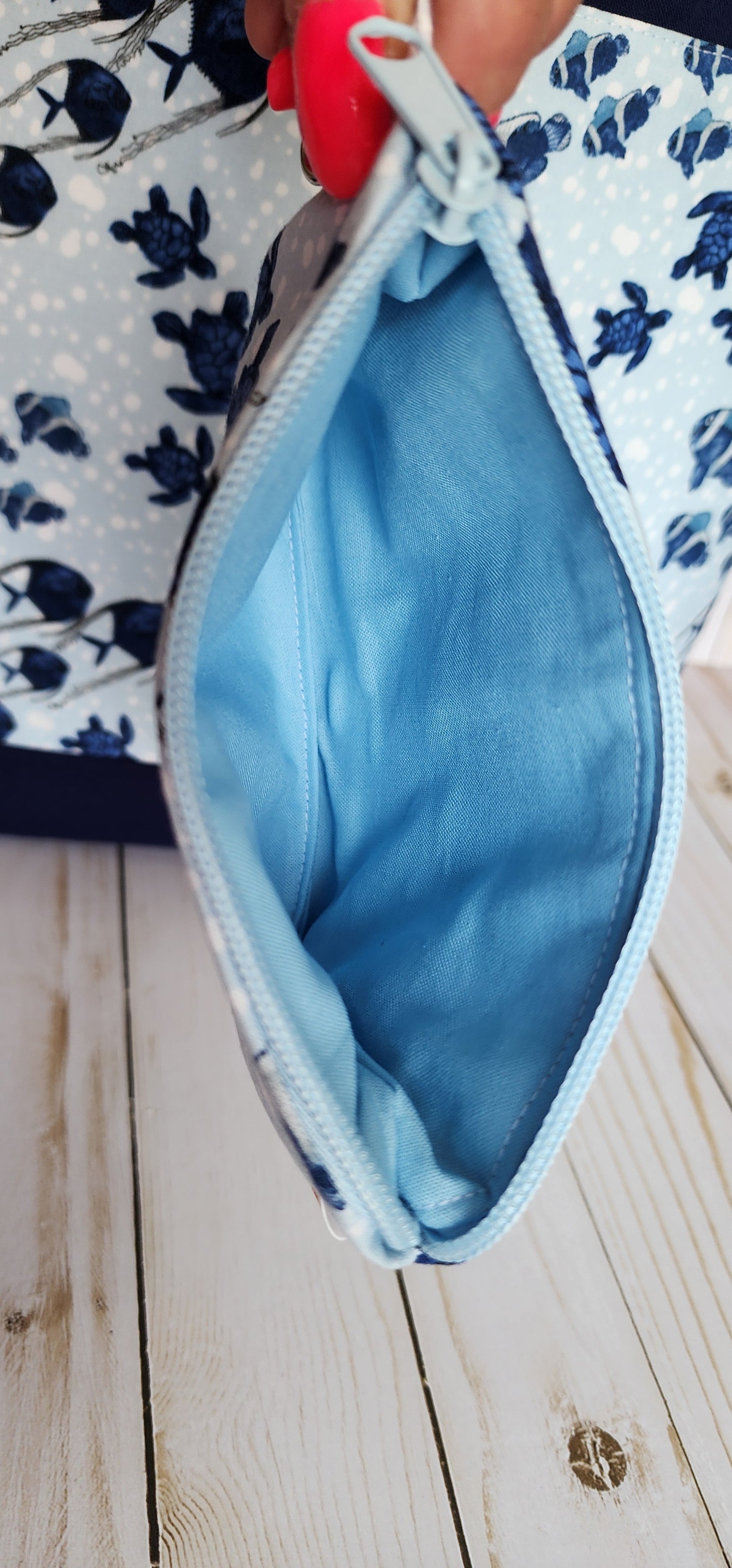 Limited Edition Sealife Notion Pouch / Wallet Pouch