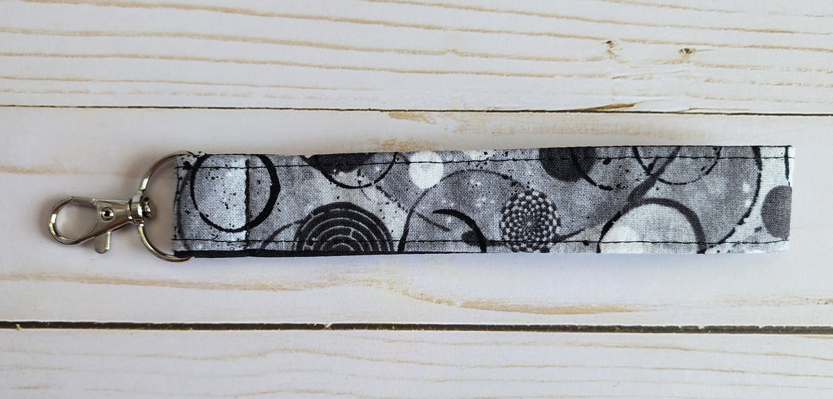 Circles Wristlet Keychain