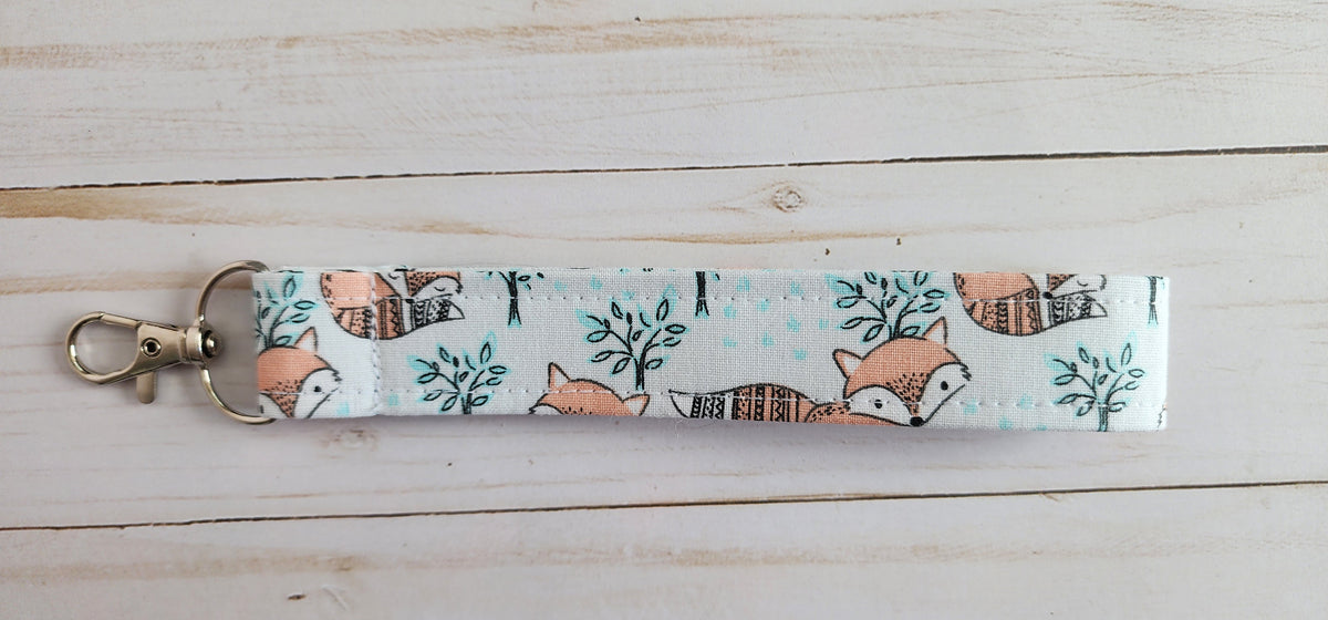 Fox Wristlet Keychain