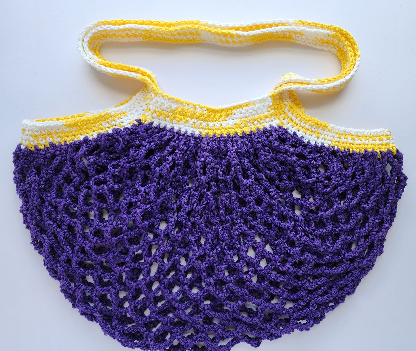 Purple Daisy Market Bag