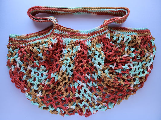 Sunrise Mesh Market Bag Large