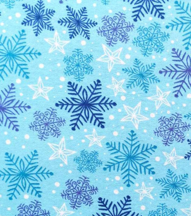 Blues and Purples Reusable Flannel Paper Towels