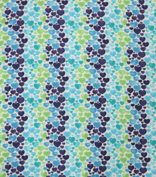 Blues and Purples Reusable Flannel Paper Towels