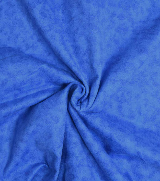 Blues and Purples Reusable Flannel Paper Towels