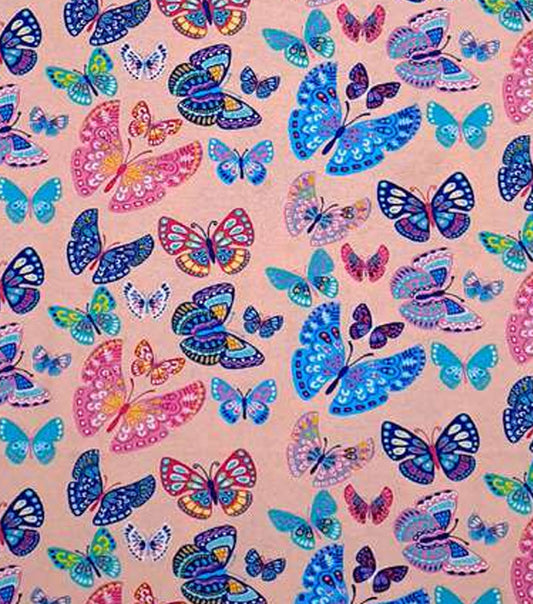Butterflies Reusable Flannel Paper Towels