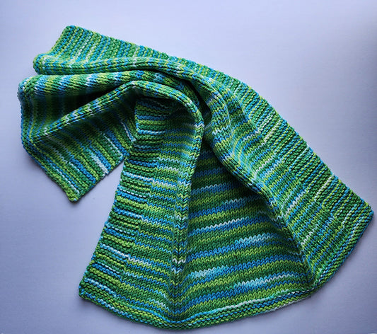 Emerald Energy Handknit Towel