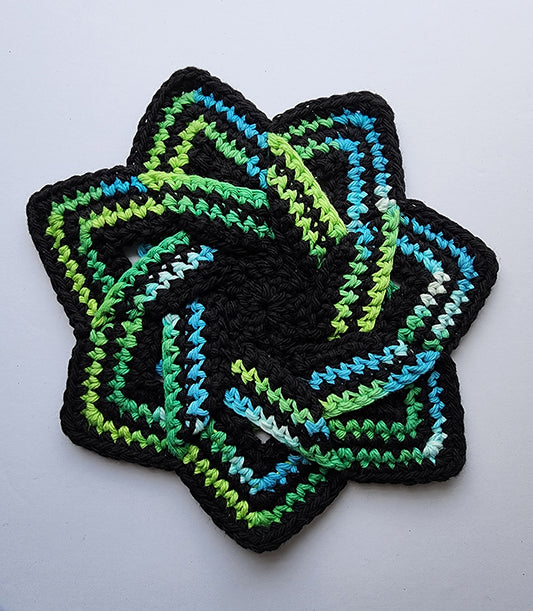 Emerald Energy Flower Hotpad