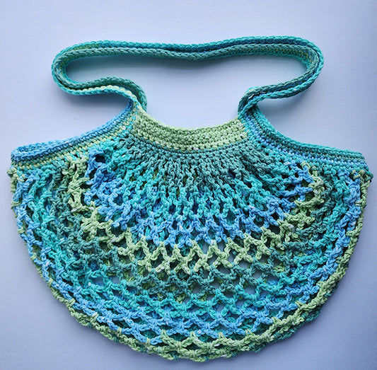 Ocean Waves Market Bag