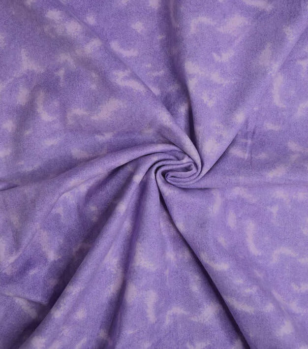 Blues and Purples Reusable Flannel Paper Towels