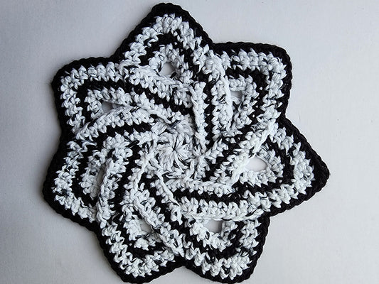 Salt and Pepper Flower HotPad