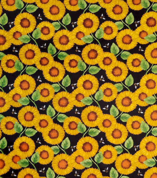 Flowers Reusable Flannel Paper Towels