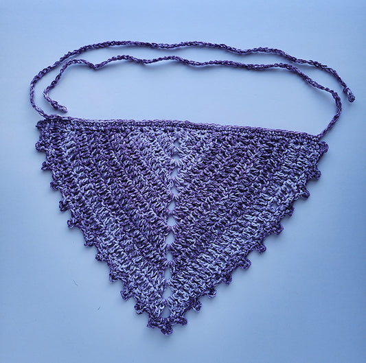 Violet Splash Bandana