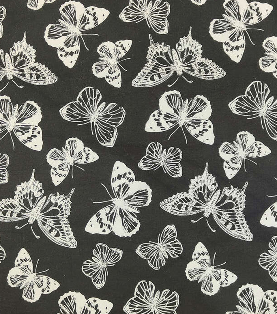 Butterflies Reusable Flannel Paper Towels