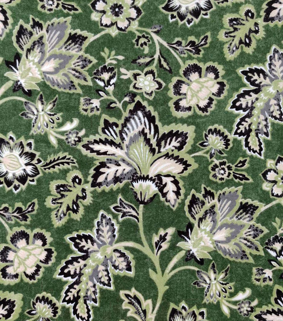 Flowers Reusable Flannel Paper Towels