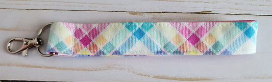 Bunny Tails Wristlet Keychain