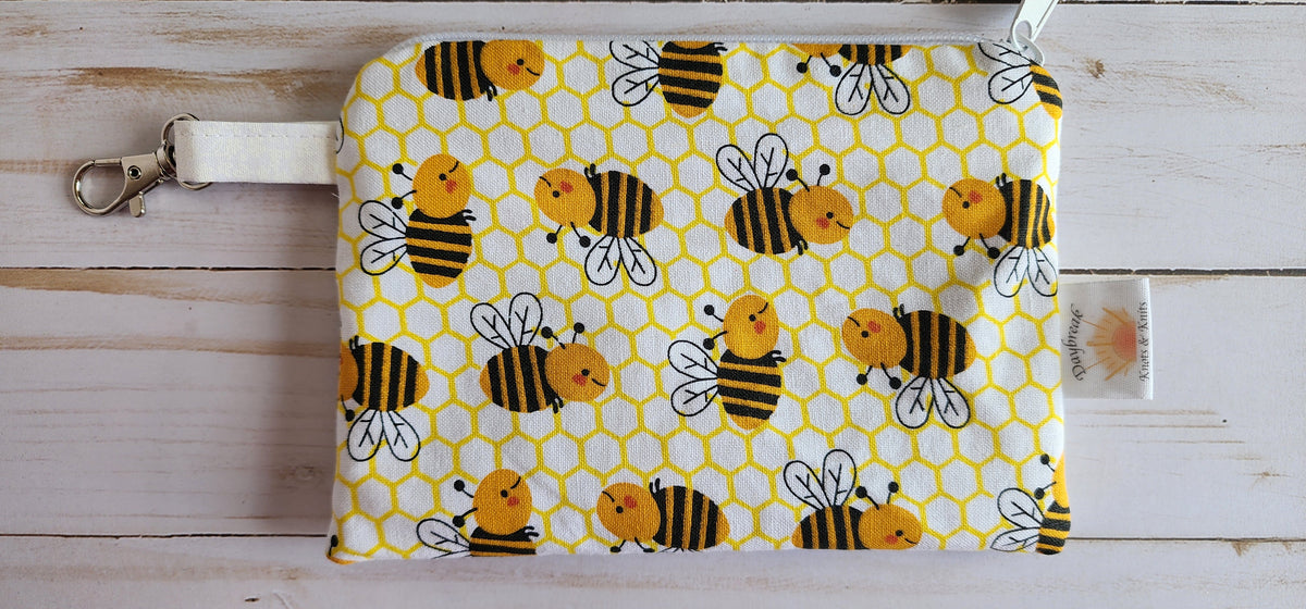Happy Bees Notion Pouch / Wallet Pouch