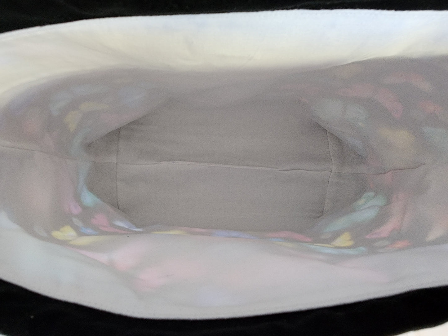 Multi Color Butterfly Large Drawstring Project Bag
