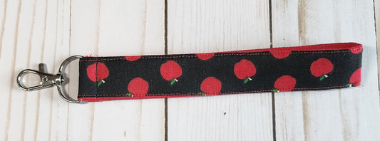 Apples Wristlet Keychain