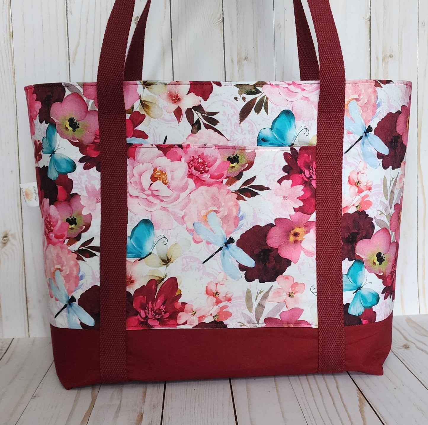 Peony Tote Bag