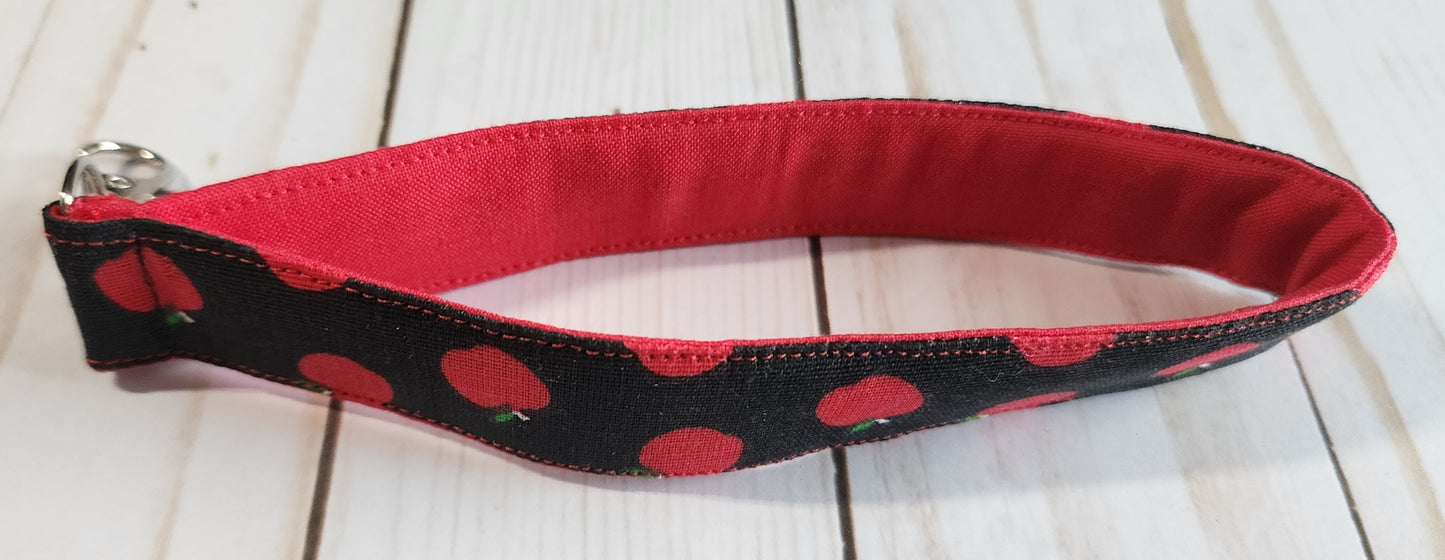 Apples Wristlet Keychain