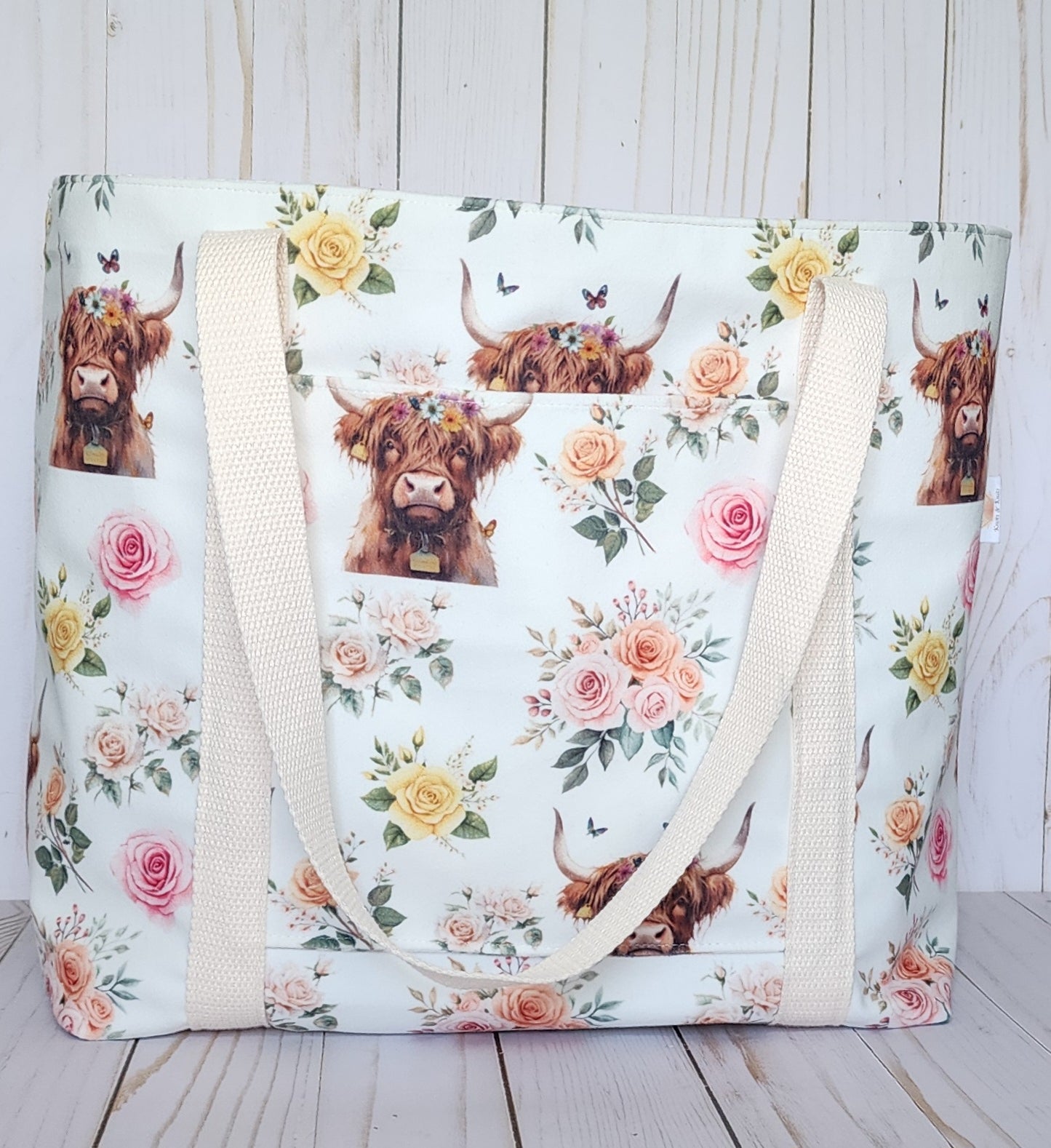 Highland Cow Tote Bag