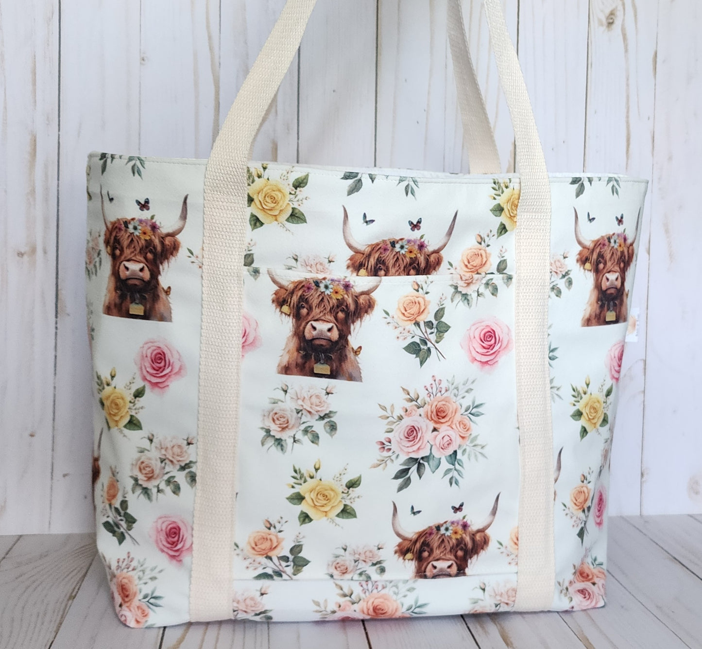 Highland Cow Tote Bag